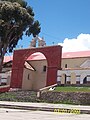 Entrada lateral de la iglesia de La Asunción de Chucuito.