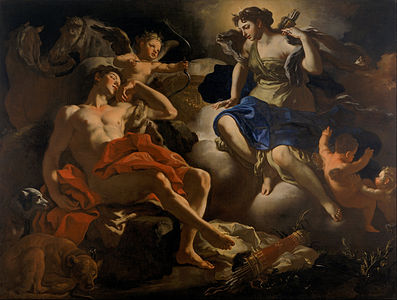 Diana and Endymion, by Francesco Solimena