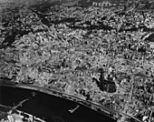A wider view of the destroyed Altstadt in June 1945