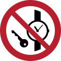 P008 – No metallic articles or watches
