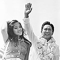 Image 1Ferdinand Marcos (pictured with his daughter Imee) was a Philippine dictator and kleptocrat. His regime was infamous for its corruption. (from Political corruption)