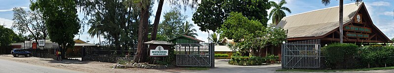 Iron Bottom Sound hotel facing from Mendana Ave North