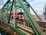 Between Shinagawa Station and Kitashinagawa Station