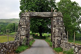 Y Garreg Fawr, Arch entrance to Nannau Estate