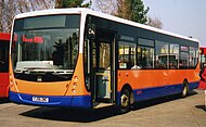 Centrebus VDL SB120 with Plaxton Centro bodywork rear in 2007