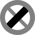 23c) — End of no stopping or parking prohibition