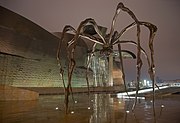 At the Guggenheim Museum, Bilbao, Spain