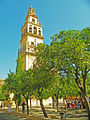 Antiguo alminar de la mezquita de Córdoba convertido en torre-campanario de la catedral de Córdoba.