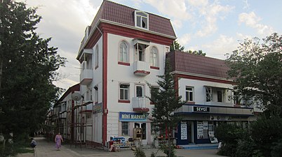 Residential buildings in Mingachevir