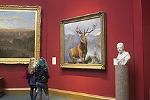 The Monarch of the Glen in the Scottish National Gallery