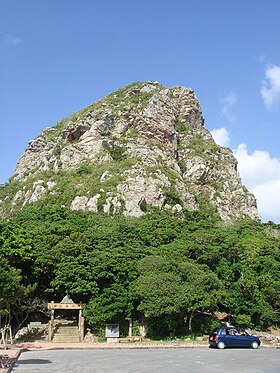 Vue du mont Gusuku.