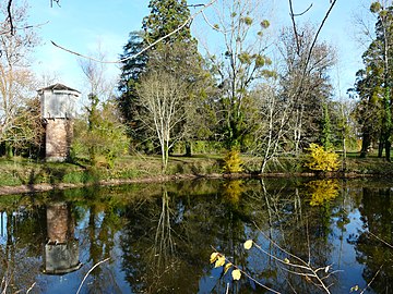 L'étang nord de Pouzelande, à Notre-Dame-de-Sanilhac.