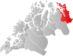 Kvænangens kommun i Troms fylke.