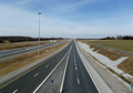 Highway 418 facing north from the Bloor Street overpass