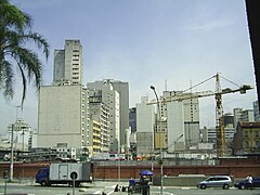 Obras en la Estación Luz.