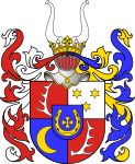Coat of arms of Kościeleski family from Greater Poland and Silesia, 17th century – (According to Ostrowski)