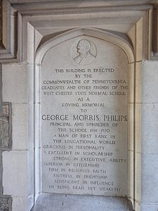 Dedication plaque