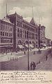G. Fox & Co. Department Store (far left), Hartford, Connecticut (1880, burned 1917).