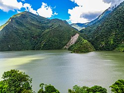 Emerald Reservoir in Chivor