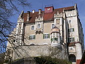 Schloss Sandersdorf, renovation, 1900