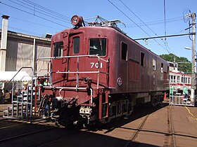 700形（元ED2001形）電気機関車 (2007年撮影　鈴蘭台車庫)