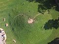 Shrum Mound from directly above