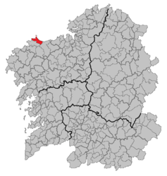 Malpica de Bergantiños – Mappa