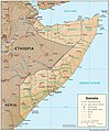 Administrative divisions of Somali Democratic Republic in 1991