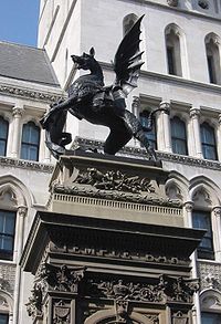 Griffin at Temple Bar, London