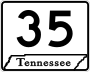 State Route 35 marker