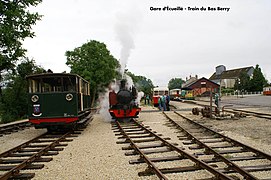 La gare en 2010.