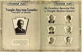 Triangle-Keystone comedies (1916)