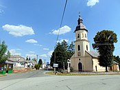 Greek Catholic church in Veľké Slemence (July 2014)