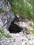 Teufelsloch bei der Schönbergalpe