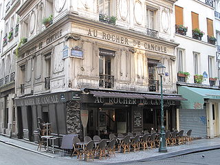 No 78 : restaurant « Le Rocher de Cancale ».