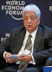 An image of Azim Premji.