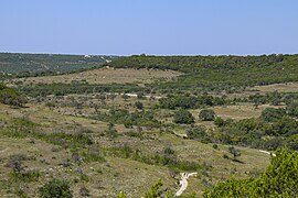 View towards the Doeskin Ranch trailhead