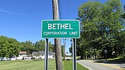 Bethel corporation limit sign