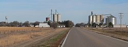 Bladen, seen from the south along Spur 91A