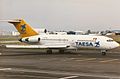 Boeing 727-031 (XA-SQO) de TAESA en el Aeropuerto Internacional de la Ciudad de México.