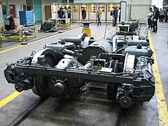 A MF 67F bogie (same as on the MF 77)