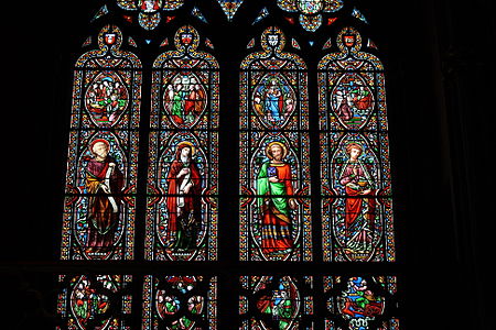 Saints and Apostles window