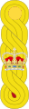 1881 to 1902 major's shoulder rank insignia
