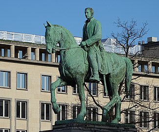 Equestrian statue