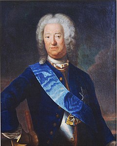 Portrait of Carl Olderman Cronstedt [fi], 1740s