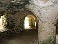 Interior view of including column details