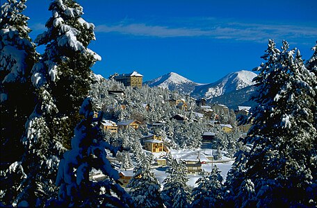 Vue de Font-Romeu côté ouest