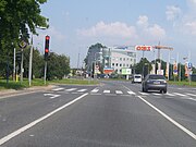 National road 7 and 8 in Warsaw