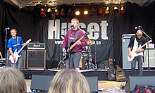 De Lyckliga Kompisarna live at Huset i Parken in Huddinge, June 7, 2008.