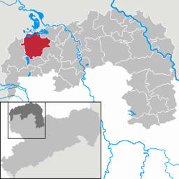 Delitzsch i distriktet Nordsachsen